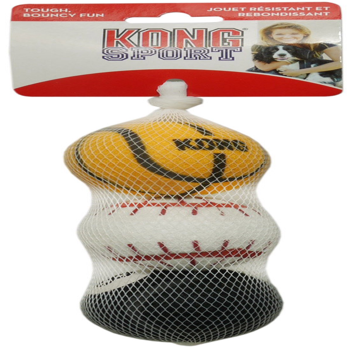 KONG Sport Balls Assorted Medium 3pack