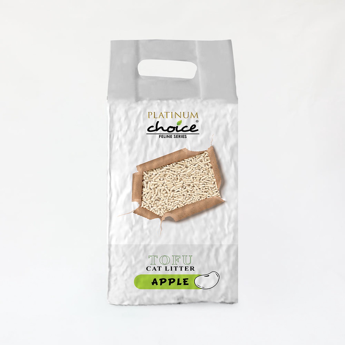 Platinum Choice Tofu Cat Litter Apple 7L