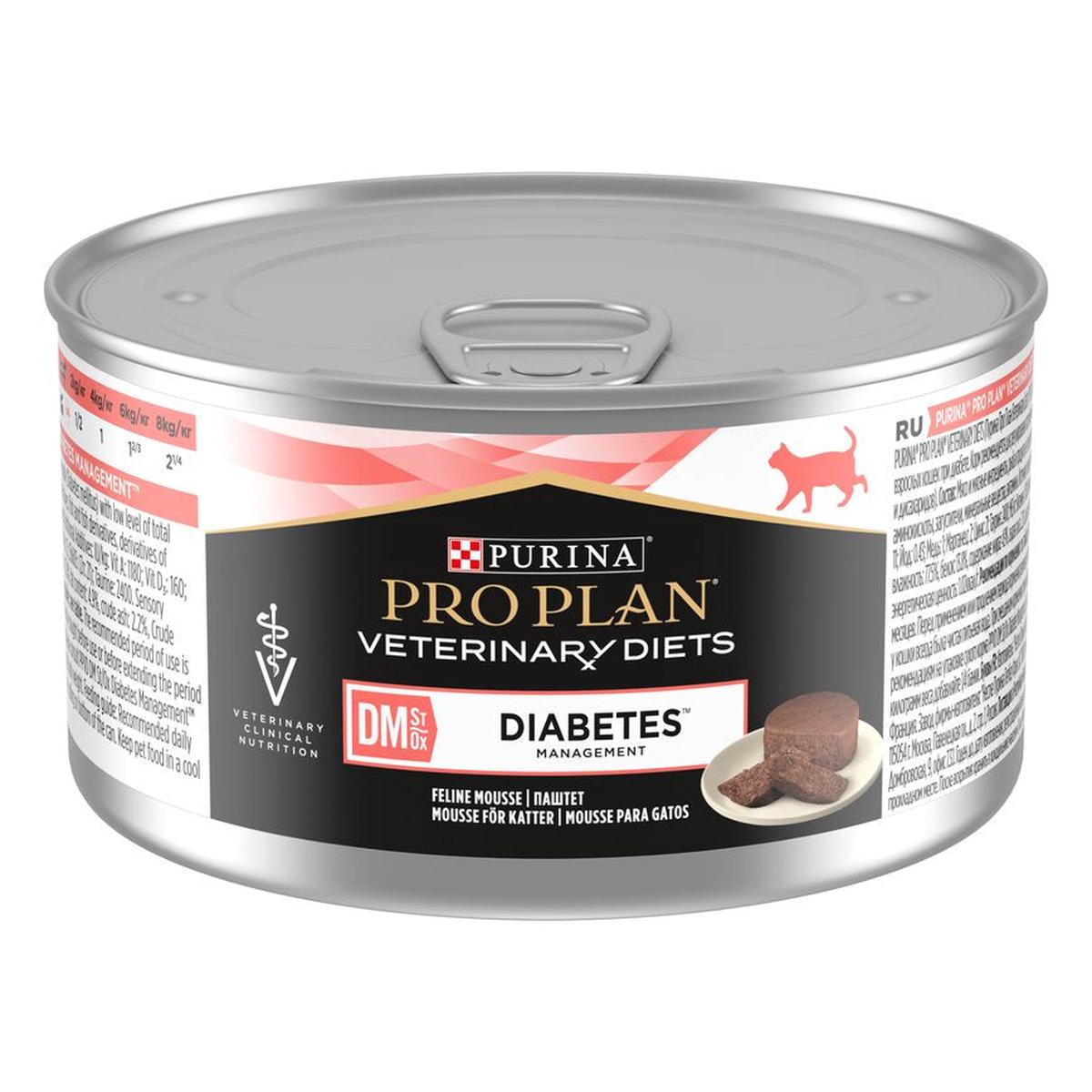 PRO PLAN VETERINARY DIETS DM Diabetes Mousse Wet Cat Food
